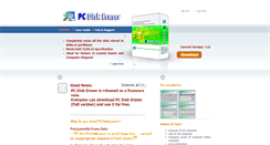 Desktop Screenshot of pcdiskeraser.com